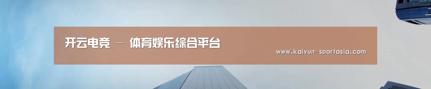 开云电竞 - 体育娱乐综合平台