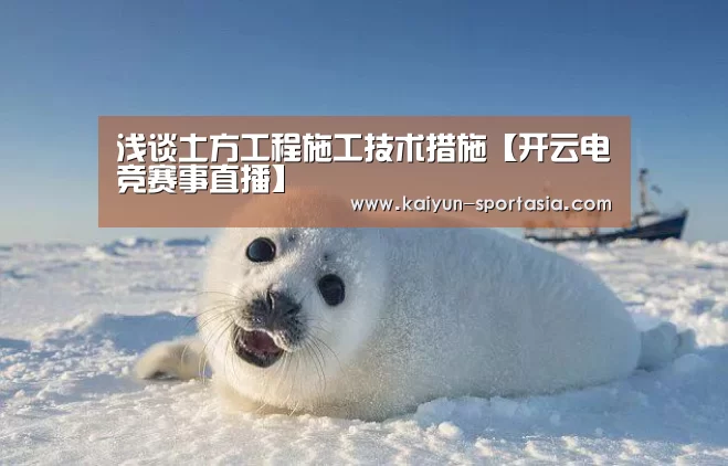 浅谈土方工程施工技术措施【开云电竞赛事直播】(图2) 开云电竞平台